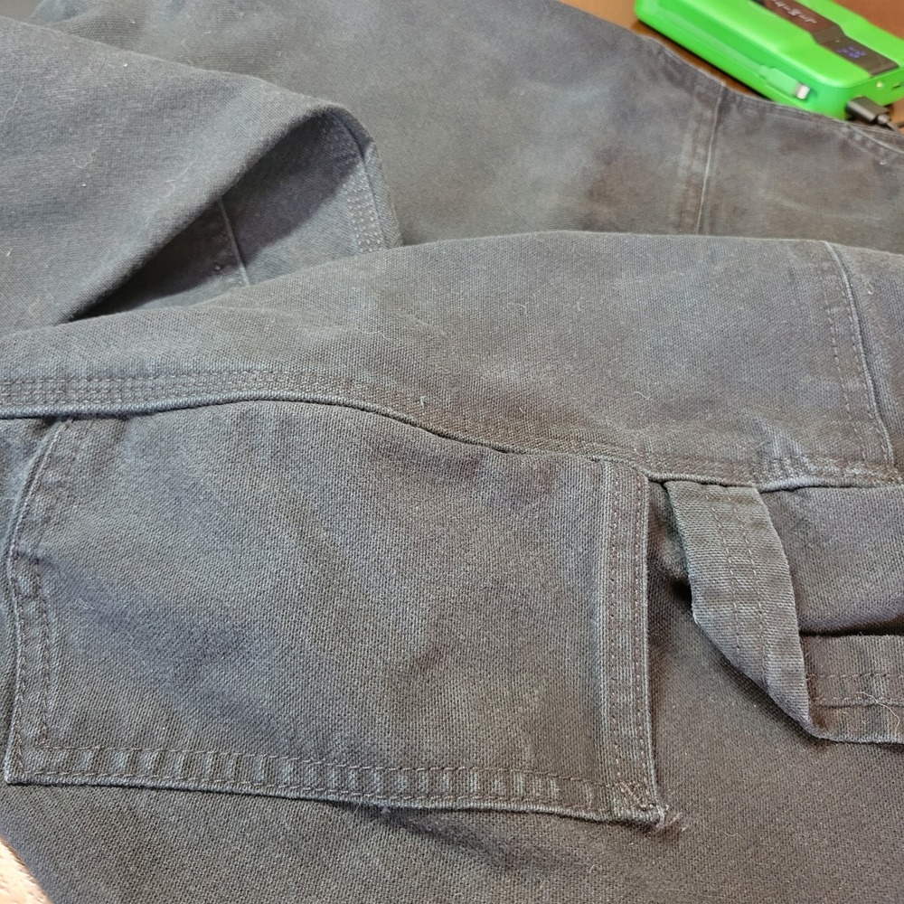 Carhartt Rugged Flex Relaxed Fit Duck Double-Front Utility Work Pants 33x30 - Picture 13 of 16